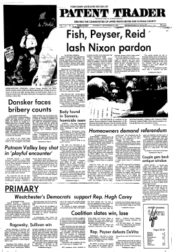 Fish, Peyser, Reid lash Nixon pardon