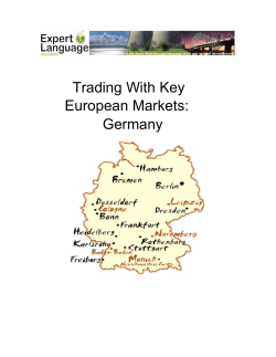 Germany - Expert Language Solutions