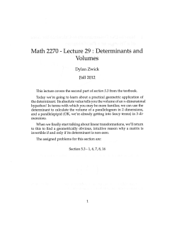 Lecture 29 - Math.utah.edu