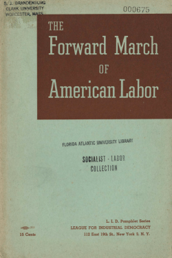 Forward March American Labor