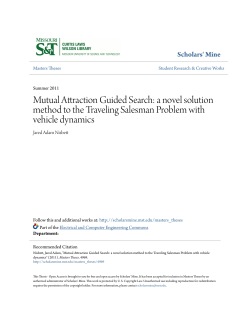 Mutual Attraction Guided Search: a novel solution