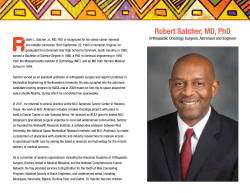 Robert Satcher, MD, PhD - SC African American History Calendar