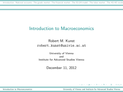 Introduction to Macroeconomics
