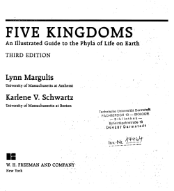 FIVE KINGDOMS An Illustrated Guide to the Phyla of Life on Earth