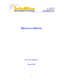 montana mining