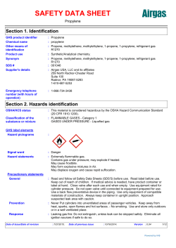 safety data sheet