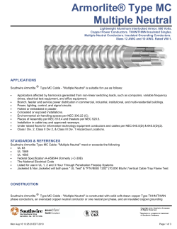 Armorlite&reg; Type MC Multiple Neutral