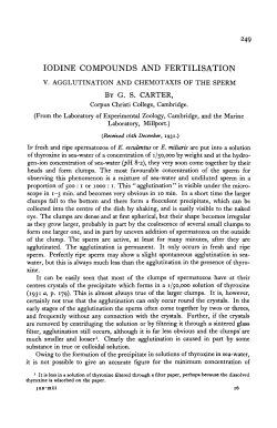 IODINE COMPOUNDS AND FERTILISATION