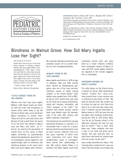 Blindness in Walnut Grove: How Did Mary Ingalls Lose