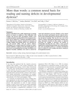 More than words: a common neural basis for reading and