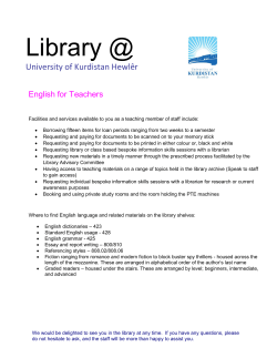 English Resources for Staff - University of Kurdistan Hewl&ecirc;r
