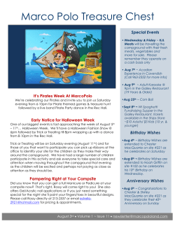 Marco Polo Treasure Chest