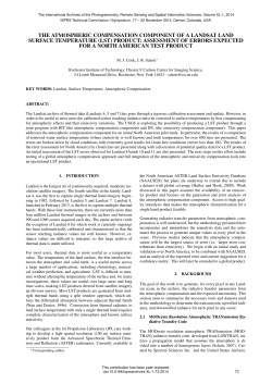 the atmospheric compensation component of a