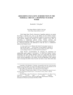 abolishing exclusive jurisdiction in the federal circuit