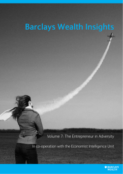 The Entrepreneur in Adversity