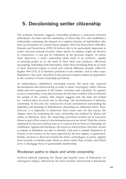 Pioneers, Settlers, Aliens, Exiles: The - ANU Press