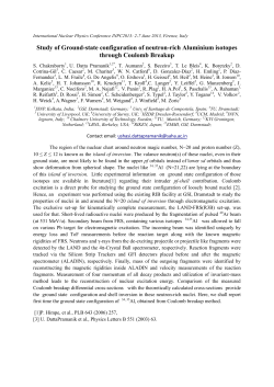 Study of Ground-state configuration of neutron-rich