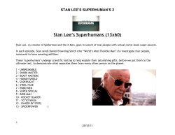 Stan Lee`s Superhumans (13x60)