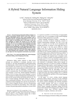 Print this article - Elektronika ir Elektrotechnika