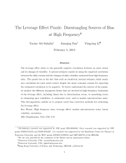 The Leverage Effect Puzzle: Disentangling Sources of Bias at High