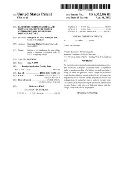 Electrode active material and polymer electrolyte matrix composition