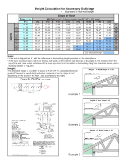 Height Calculation for Accessory Buildings