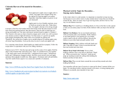 Colorado Harvest of the month for December&hellip; Apples Sources: http