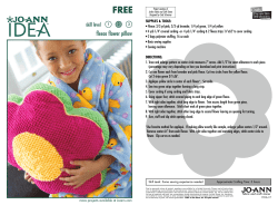 2-page Jo-Ann Idea Layout Guide
