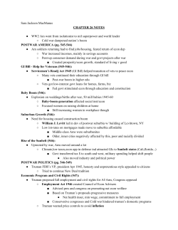 Sara Jackson MacManus CHAPTER 26 NOTES WW2 Am