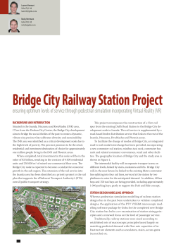 Bridge City Railway Station Project
