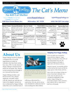 The Cat`s Meow - Happy Endings