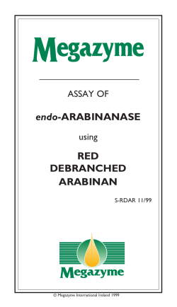 endo-ARABINANASE RED DEBRANCHED ARABINAN