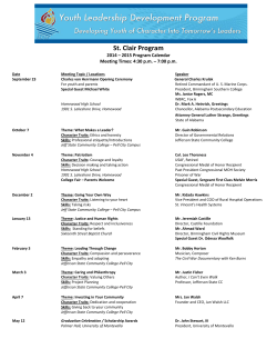 St. Clair Program - Jefferson State Community College