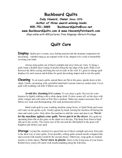 Buckboard Quilts