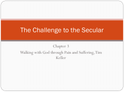 The Challenge to the Secular
