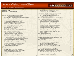 Romeo and Juliet- A Second Chance