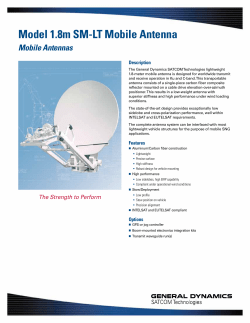 Model 1.8m SM-LT Mobile Antenna