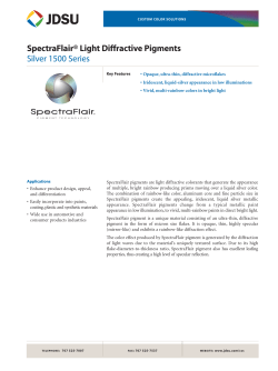 SpectraFlair Light Diffractive Pigments 1500