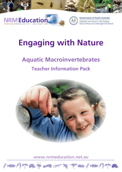 Teacher Information Pack - Natural Resources South Australia