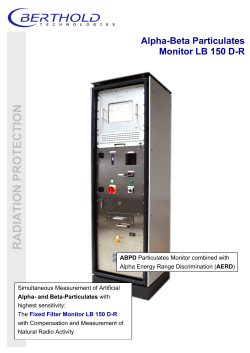 LB 150 D-R - Berthold Technologies