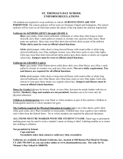 saint thomas`s day school