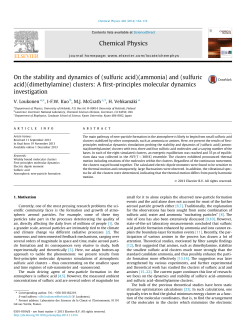 On the stability and dynamics of (sulfuric acid)(ammonia) and