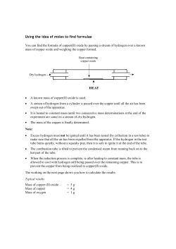 moles to find formulae