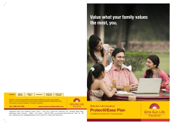 Protect@Ease Plan Brochure Fin