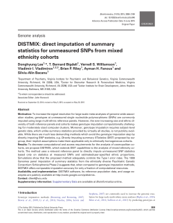 DISTMIX: direct imputation of summary statistics for