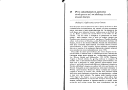 15 Proto-industrialization, economic development and social