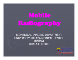 Mobile Radiography
