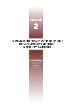 chapter learning about seismic safety of schools from