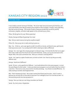 our Future Story - Christian Church of Greater Kansas City