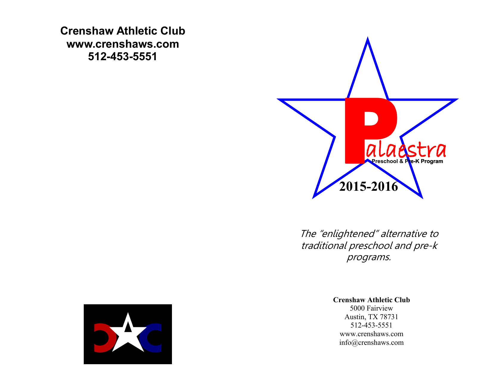 Crenshaw Athletic Club  512-453-5551